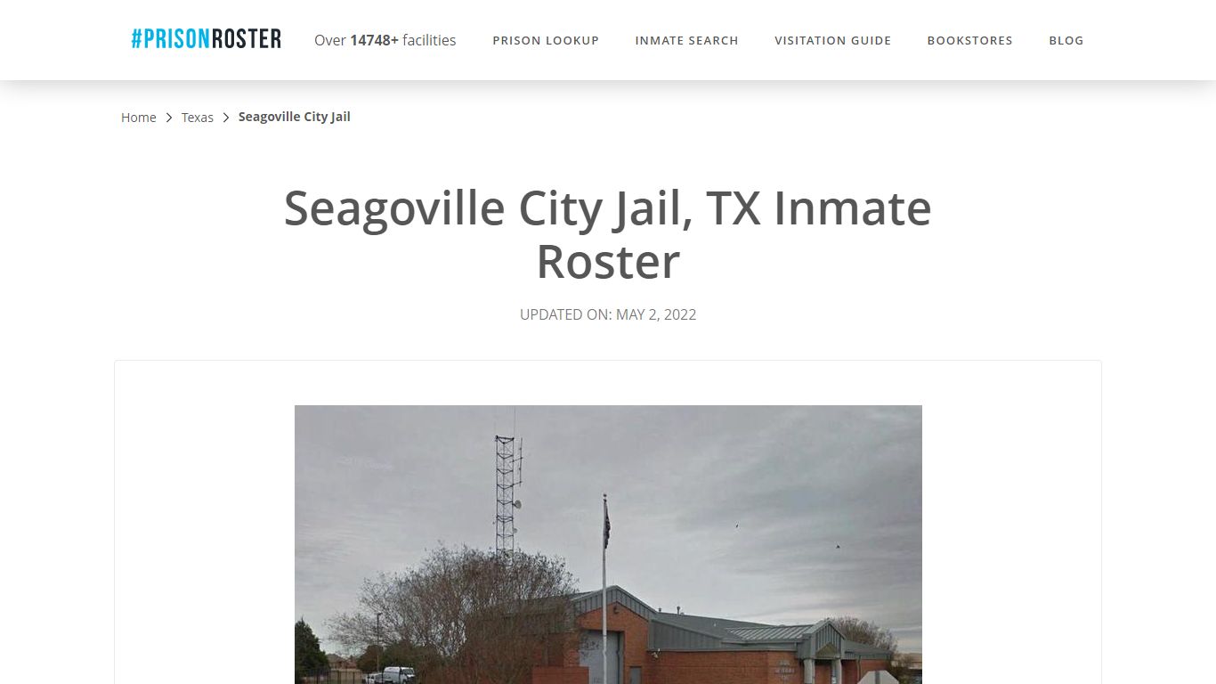 Seagoville City Jail, TX Inmate Roster